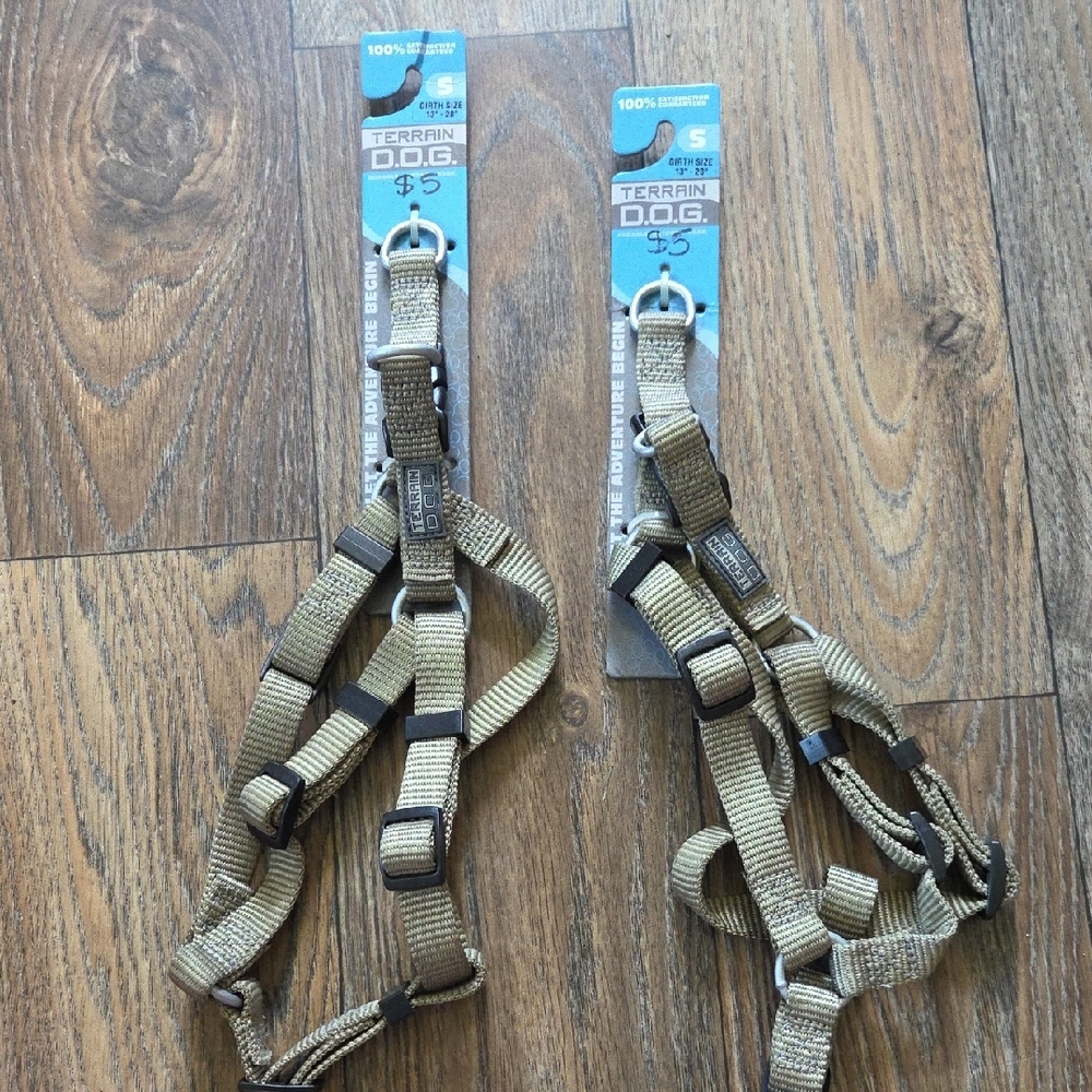 Terrain Dog Adjustable Harness Olive